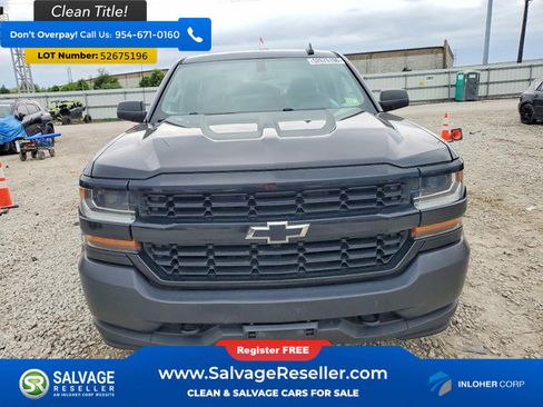 Used 2017 Chevrolet Silverado 1500 W/T w/ Black Out Edition AWD/4WD image 7