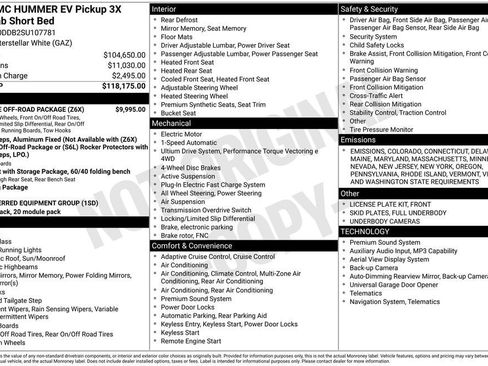 New 2025 GMC Hummer EV 3X w/ Extreme Off-Road Package image 26