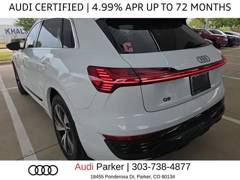 Used 2024 Audi Q8 e-tron Premium Plus w/ Premium Plus Package AWD/4WD image 6