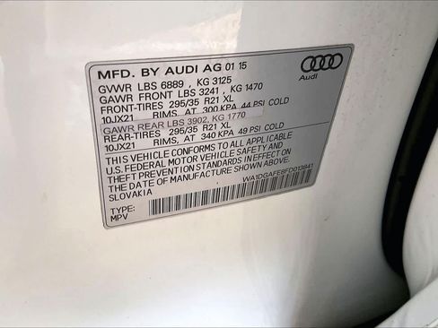 Used 2015 Audi Q7 3.0T S line Prestige AWD/4WD image 33