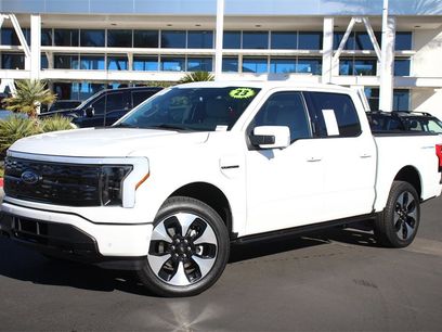 Certified 2023 Ford F150 Lightning Platinum