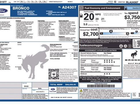 Used 2024 Ford Bronco Big Bend image 28