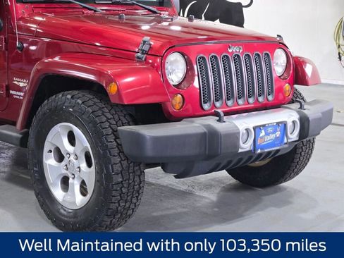 Used 2013 Jeep Wrangler Unlimited Sahara w/ Dual Top Group image 2