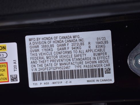 Used 2023 Honda Civic Sport image 36