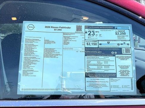 New 2026 Nissan Pathfinder SV image 12