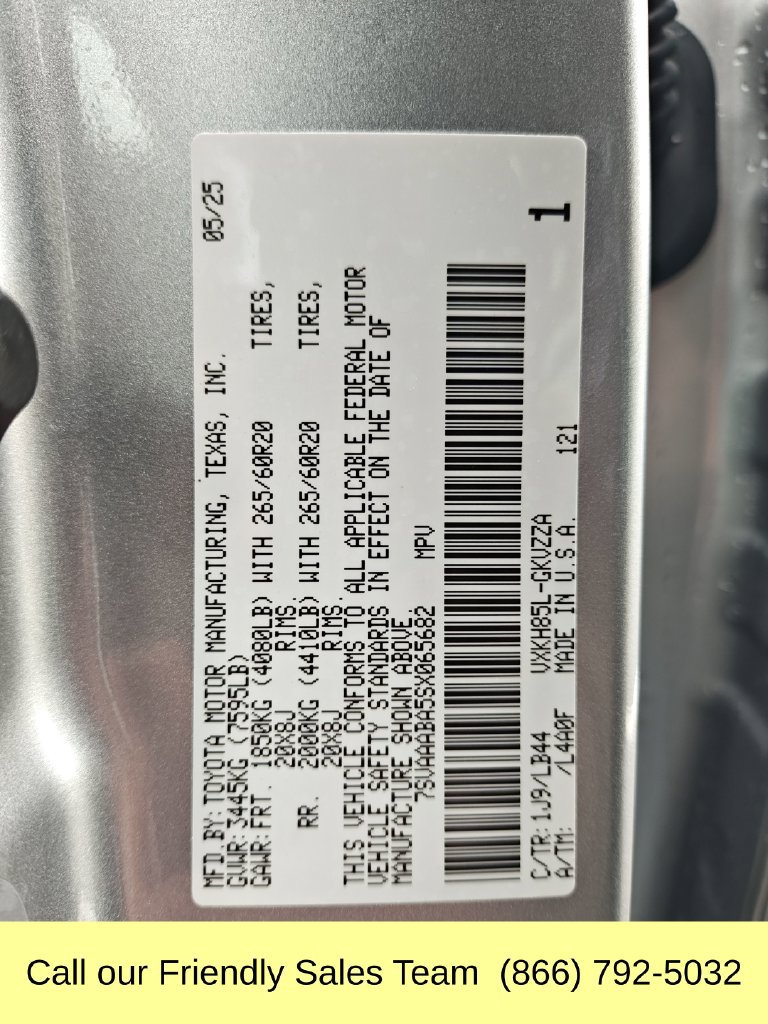 Used 2025 Toyota Sequoia 1794 Edition AWD/4WD image 26
