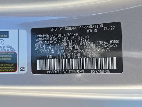 Used 2022 Toyota GR86 w/ ALL Weather Mat Package (TMS) image 34