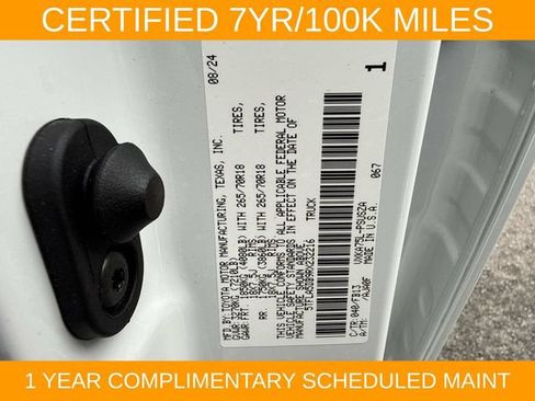 Used 2024 Toyota Tundra SR5 w/ SR5 Convenience Package AWD/4WD image 29