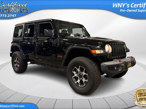 Used 2022 Jeep Wrangler Unlimited Rubicon AWD/4WD image 3