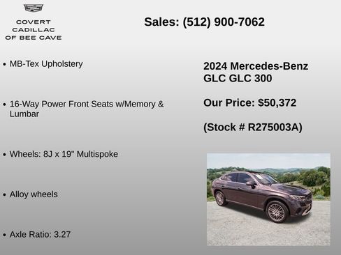 Used 2024 Mercedes-Benz GLC 300 4MATIC image 24