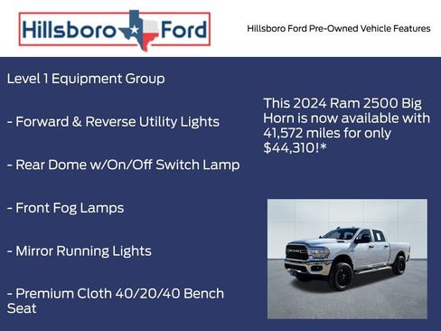 Used 2024 RAM 2500 Big Horn image 13