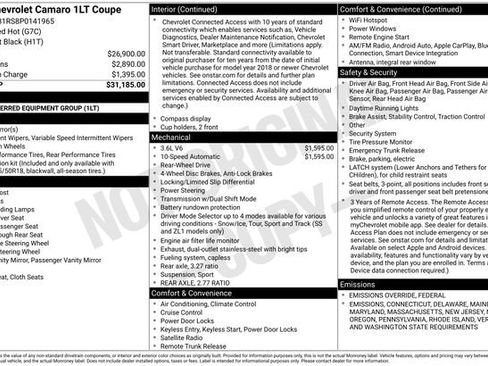 Used 2023 Chevrolet Camaro LT image 7