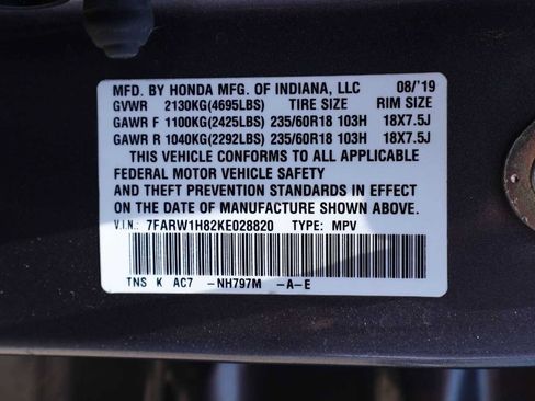 Used 2019 Honda CR-V EX-L image 21