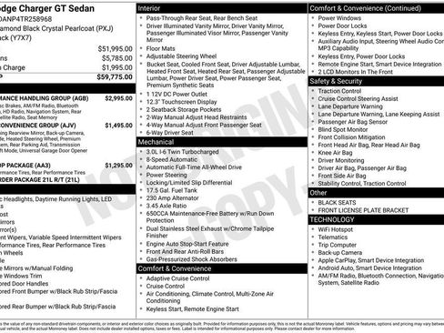 New 2026 Dodge Charger GT w/ Performance Handling Group AWD/4WD image 9
