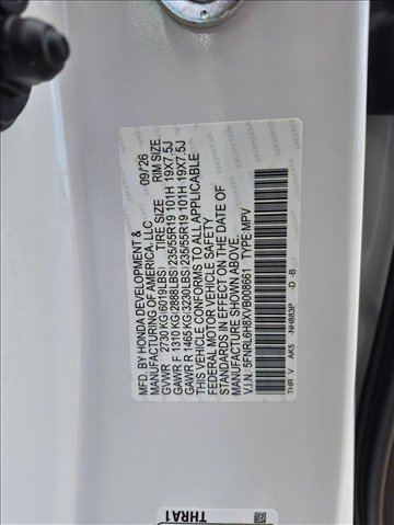 New 2027 Honda Odyssey Touring image 17