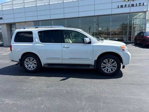 Used 2015 Nissan Armada Platinum w/ 2nd Row Captain Seat Package AWD/4WD image 5