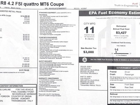 Used 2011 Audi R8 V8 image 69