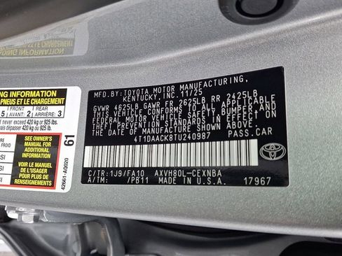 New 2026 Toyota Camry LE image 19