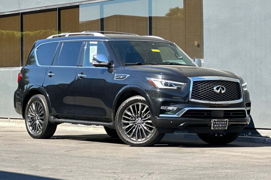 Used 2022 INFINITI QX80 Sensory w/ Cargo Package AWD/4WD image 1