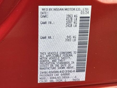 Used 2024 Nissan Altima 2.5 SV image 26