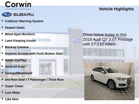 Used 2018 Audi Q7 3.0T Prestige image 6
