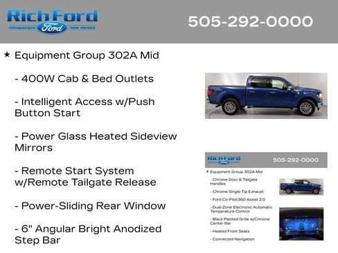 Certified 2025 Ford F150 XLT w/ Equipment Group 302A MID AWD/4WD image 22