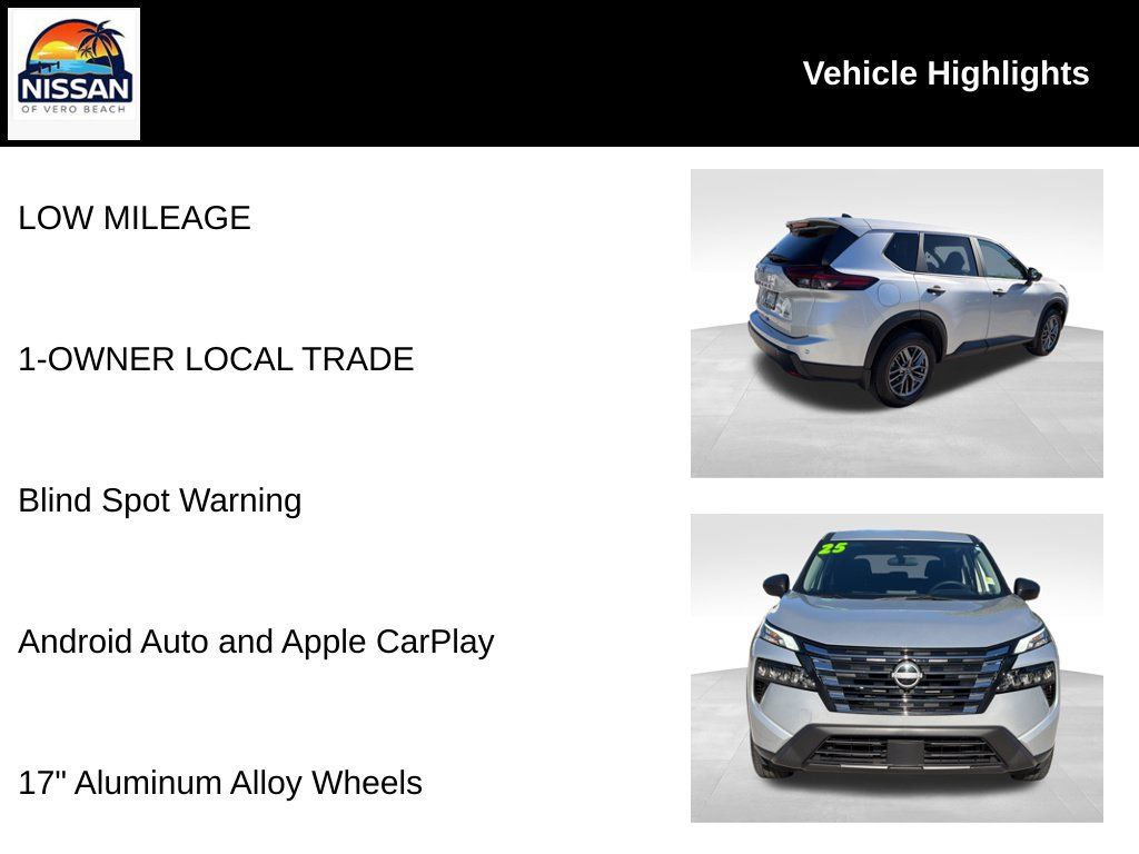 Used 2025 Nissan Rogue S AWD/4WD image 18
