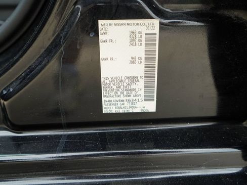Used 2022 Nissan Altima 2.5 SV FWD image 39