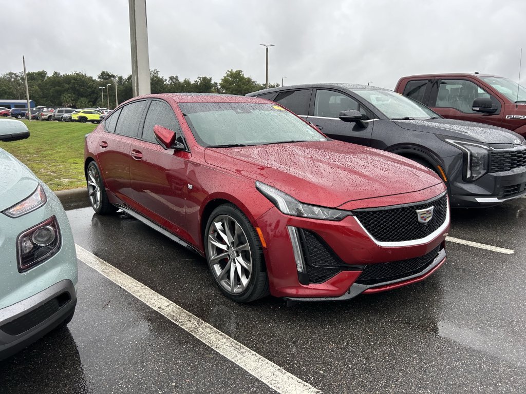 Used 2022 Cadillac CT5 Sport w/ Parking Package RWD image 1
