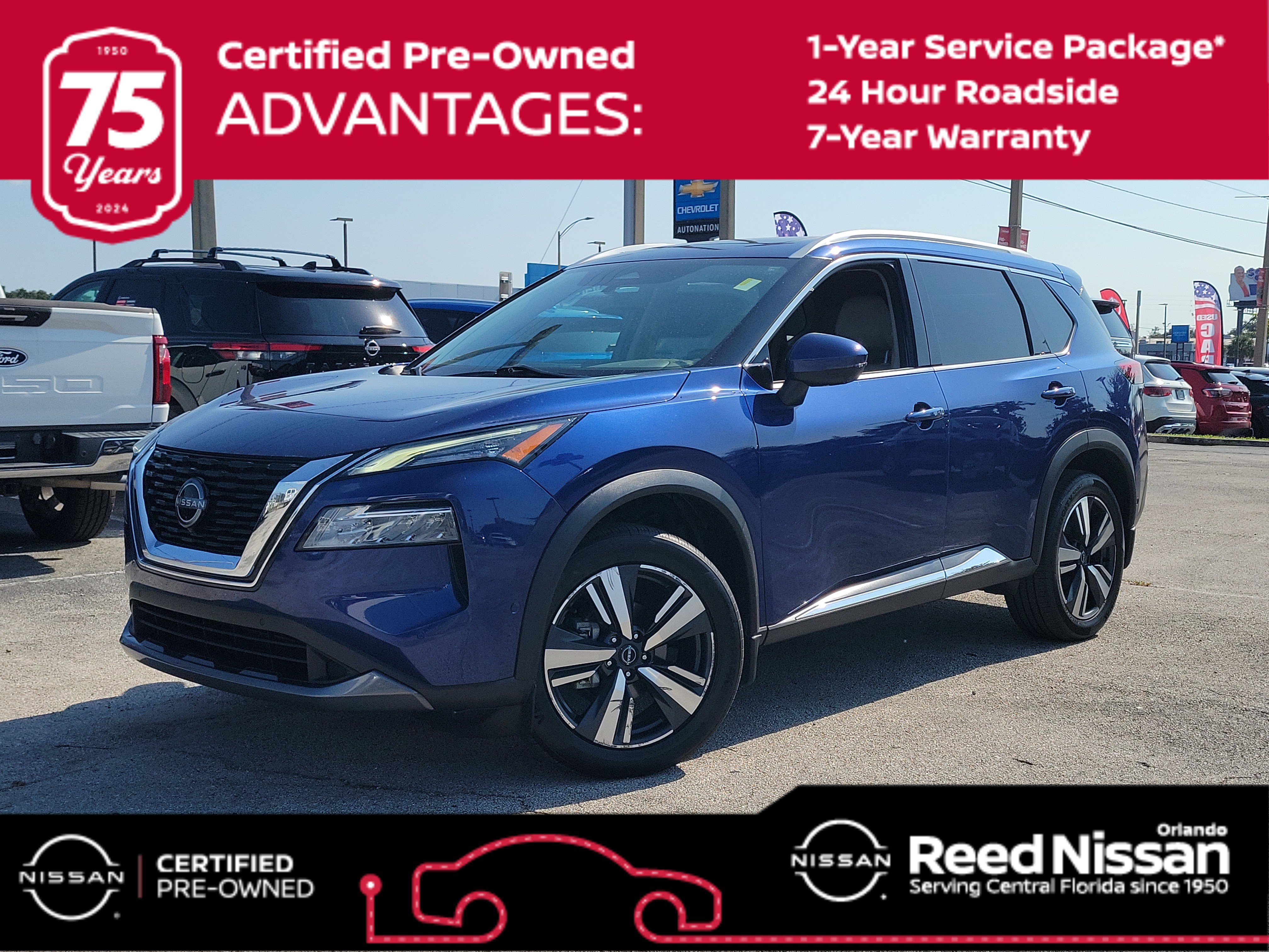 Certified 2023 Nissan Rogue SL w/ SL Premium Package FWD image 1
