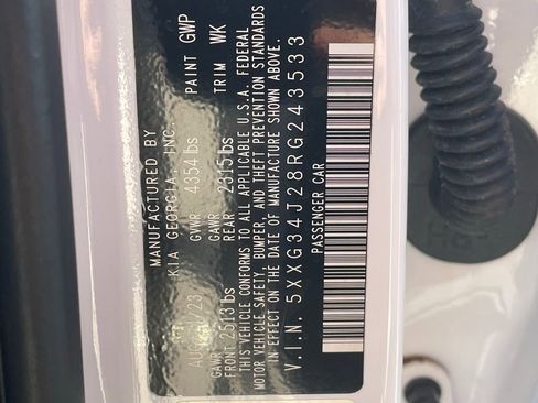 Used 2024 Kia K5 EX w/ EX Premium Package image 33