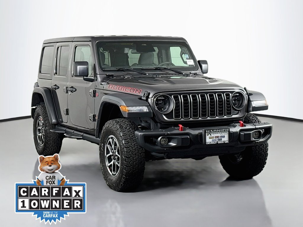 Used 2025 Jeep Wrangler Unlimited Rubicon w/ Steel Bumper Group AWD/4WD 360° Tour