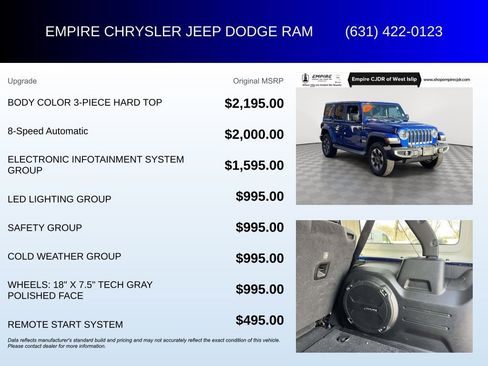 Certified 2018 Jeep Wrangler Unlimited Sahara image 7