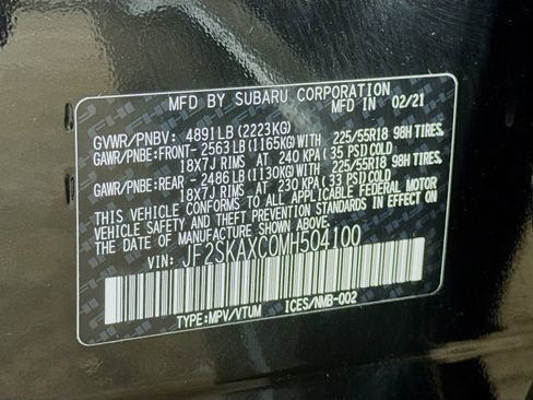 Used 2021 Subaru Forester Touring AWD/4WD image 40