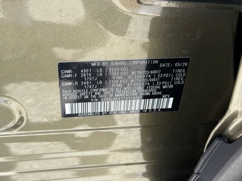 New 2026 Subaru Forester Wilderness AWD/4WD image 26