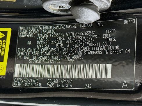 Used 2013 Toyota Highlander Plus image 12