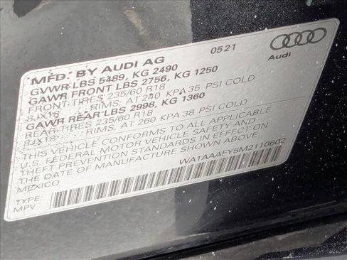 Used 2021 Audi Q5 2.0T Premium w/ Convenience Package AWD/4WD image 25