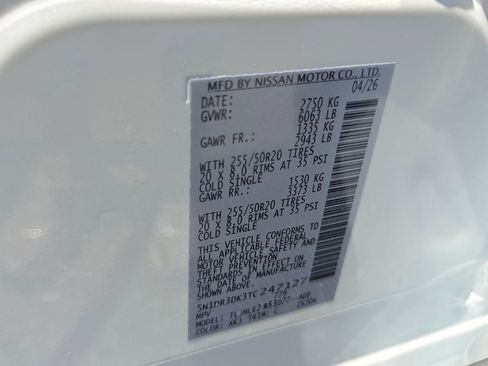New 2026 Nissan Pathfinder Platinum AWD/4WD image 4