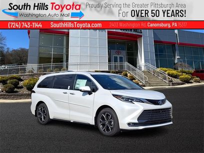 New 2025 Toyota Sienna Platinum