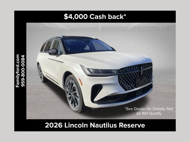 New 2026 Lincoln Nautilus Reserve AWD/4WD 360° Tour