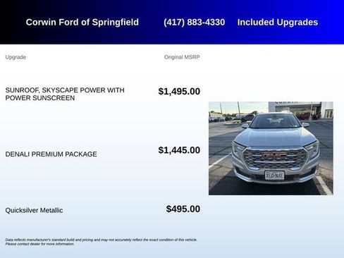 Used 2022 GMC Terrain Denali w/ Denali Premium Package AWD/4WD image 5