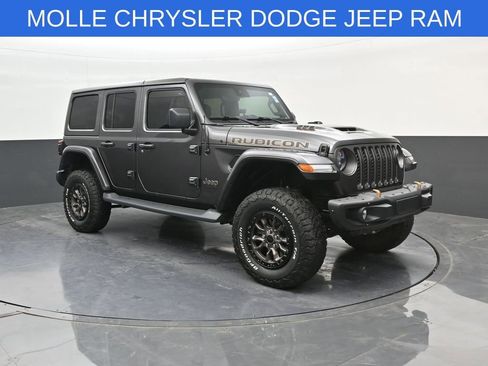 Used 2022 Jeep Wrangler Unlimited Rubicon w/ Trailer Tow Package AWD/4WD image 1