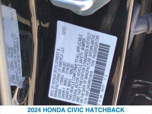 Certified 2024 Honda Civic LX image 26