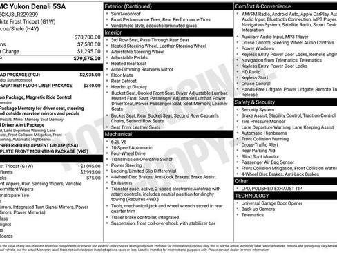 Certified 2020 GMC Yukon Denali w/ Open Road Package image 47