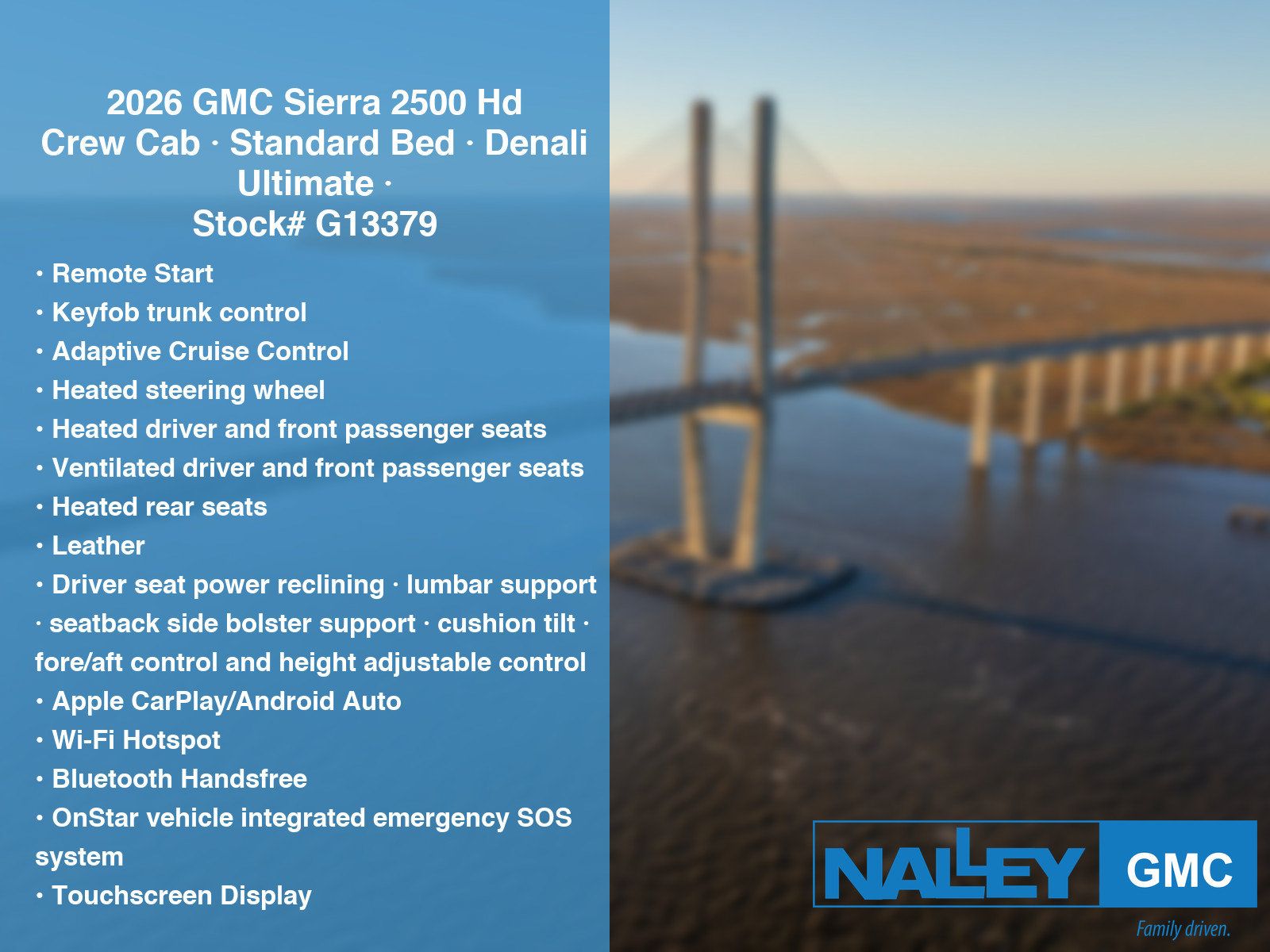 New 2026 GMC Sierra 2500 Denali Ultimate AWD/4WD image 37