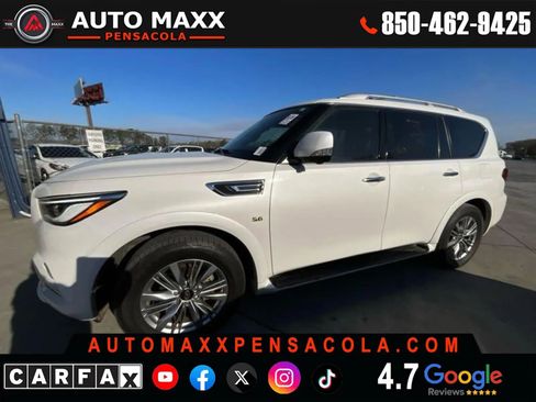 Used 2019 INFINITI QX80 Luxe w/ Cargo Package image 1