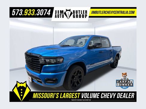 Used 2025 RAM 1500 Laramie w/ Night Edition AWD/4WD image 1