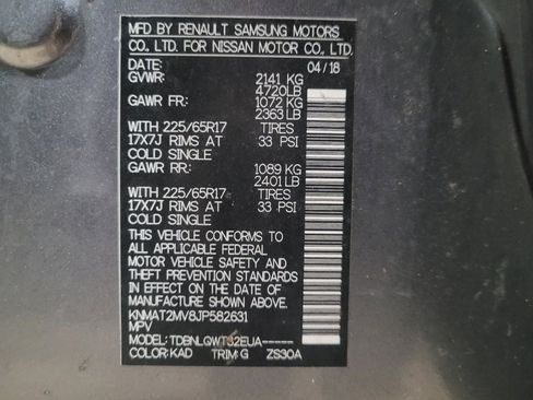 Used 2018 Nissan Rogue SV image 33