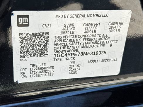 Used 2021 Chevrolet Silverado 2500 LTZ w/ LTZ Convenience Package AWD/4WD image 28