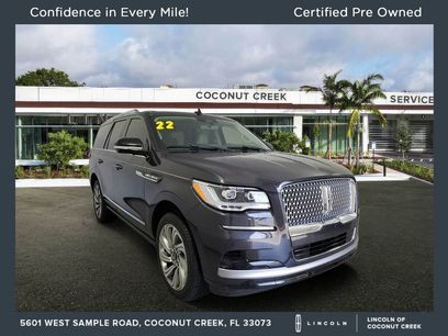 Certified 2022 Lincoln Navigator Reserve